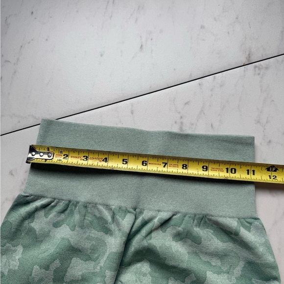NVGTN Sage Green Camo High Waisted Leggings - Picture 5 of 5